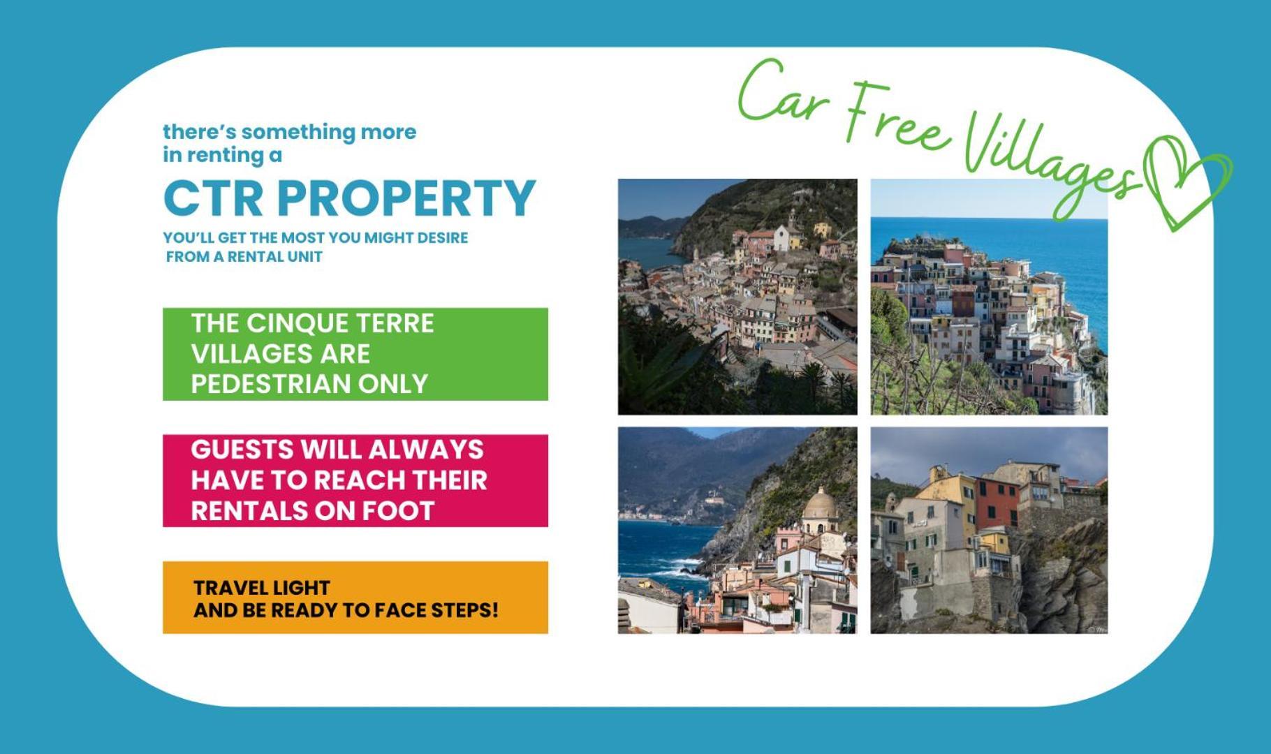 Scimiscia 2-Bedroom Apartment With Ac Monterosso al Mare Zewnętrze zdjęcie