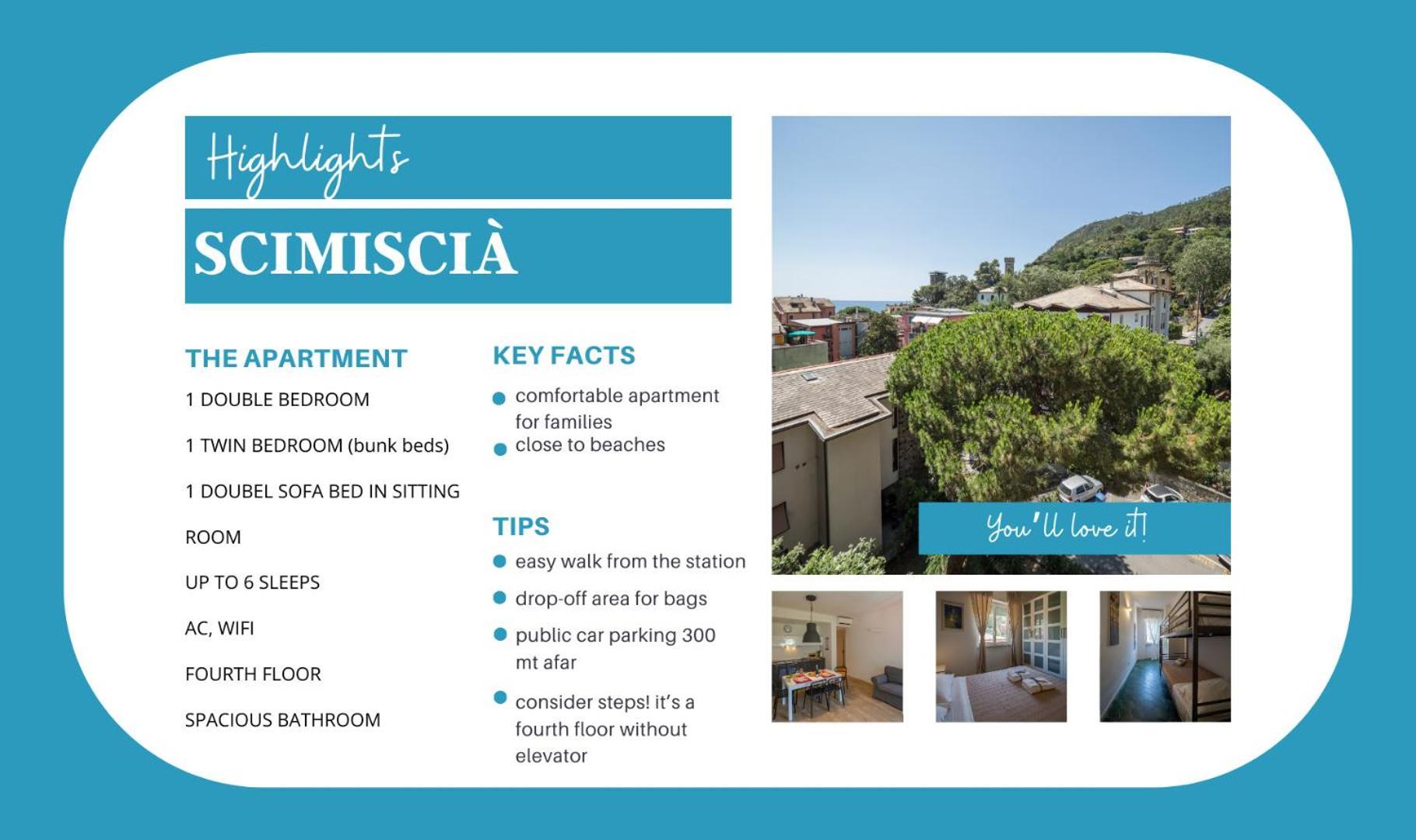 Scimiscia 2-Bedroom Apartment With Ac Monterosso al Mare Zewnętrze zdjęcie